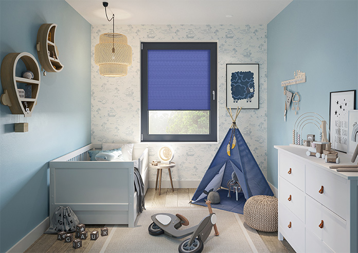 Obscura, Indigo - Stick Fit Honeycomb Blind - Image 8